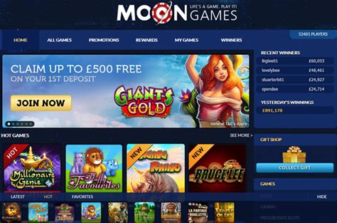 Moon games casino app